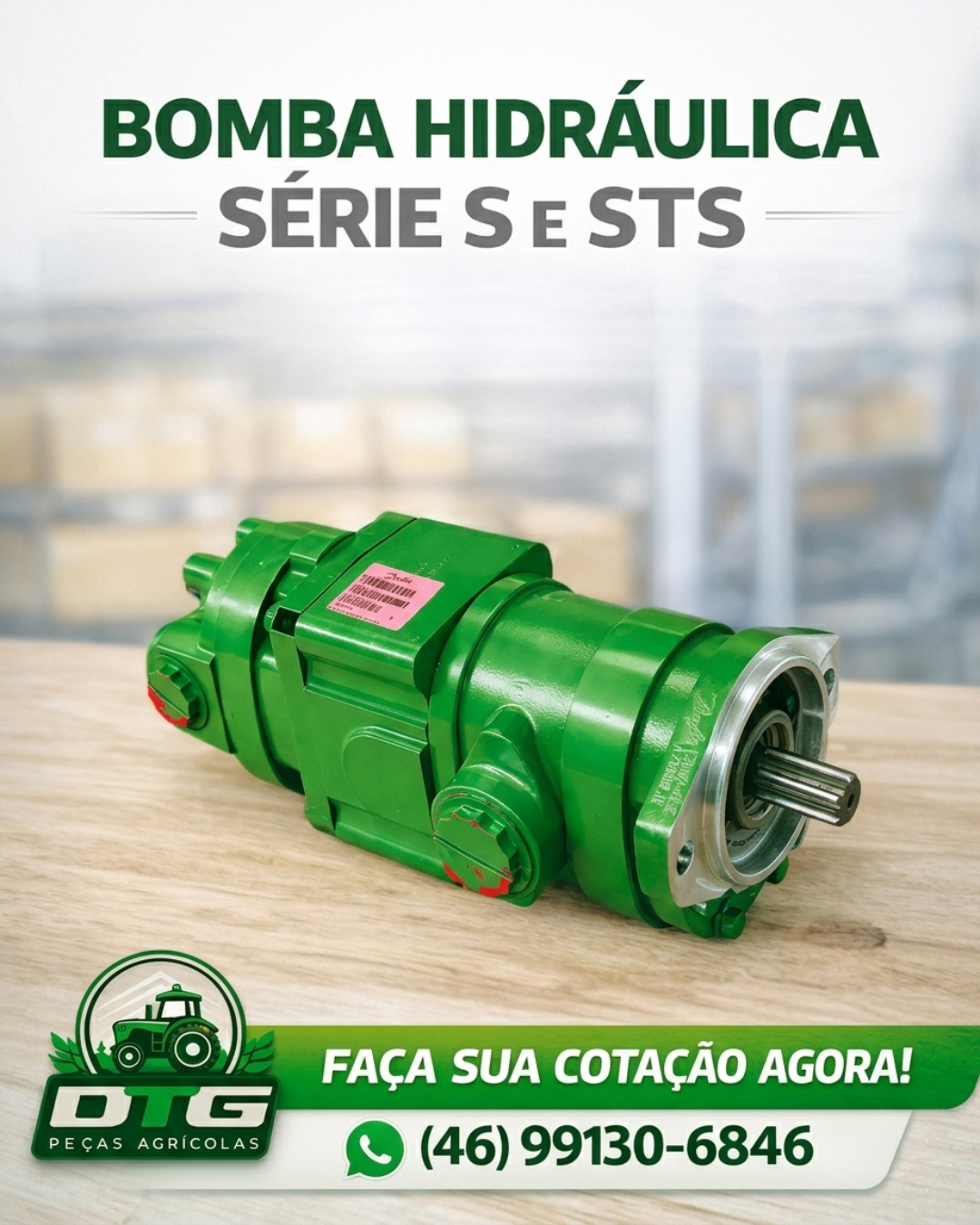 Criativo DTG — Bomba hidráulica